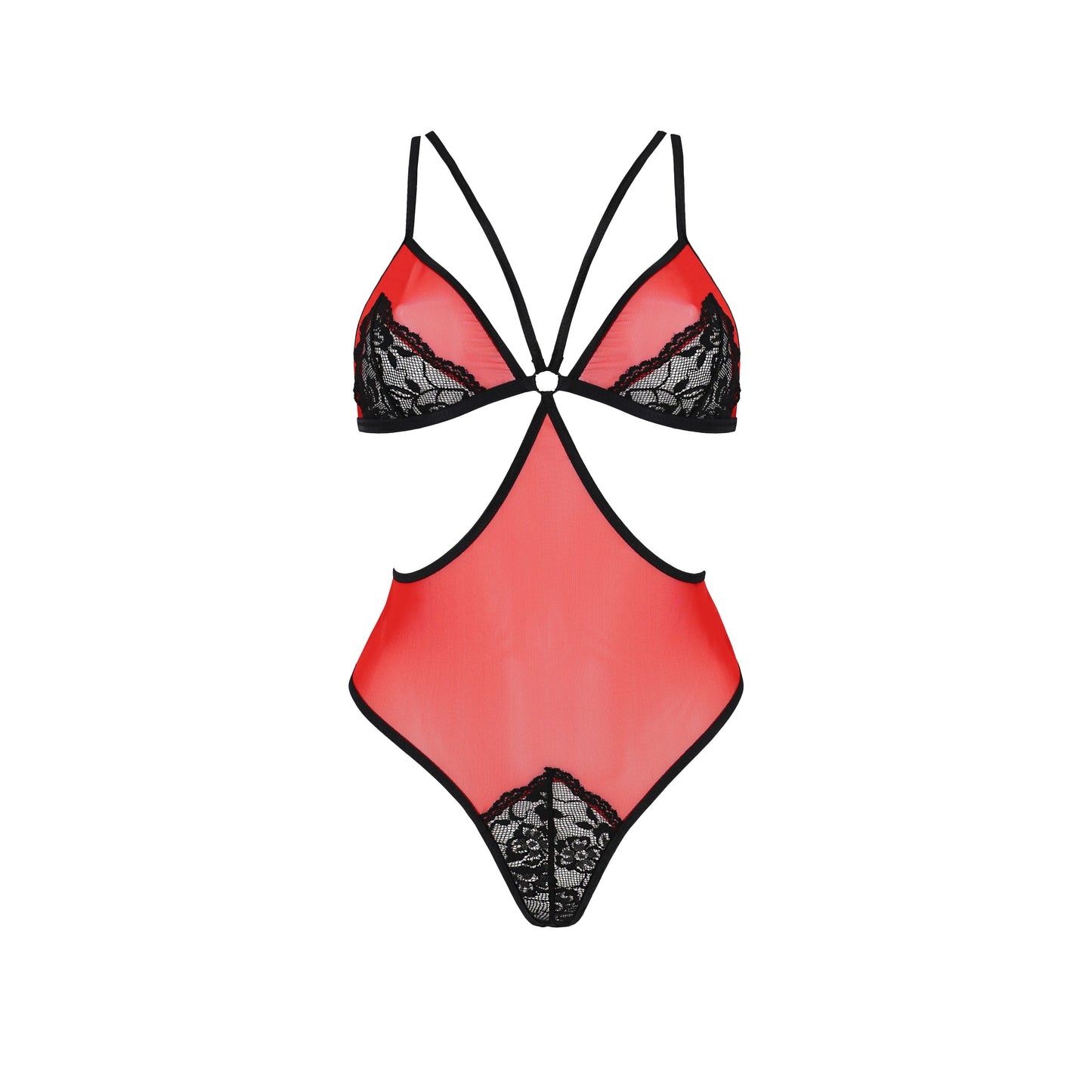 PASSION EROTIC LINE PEONIA TEDDY RED