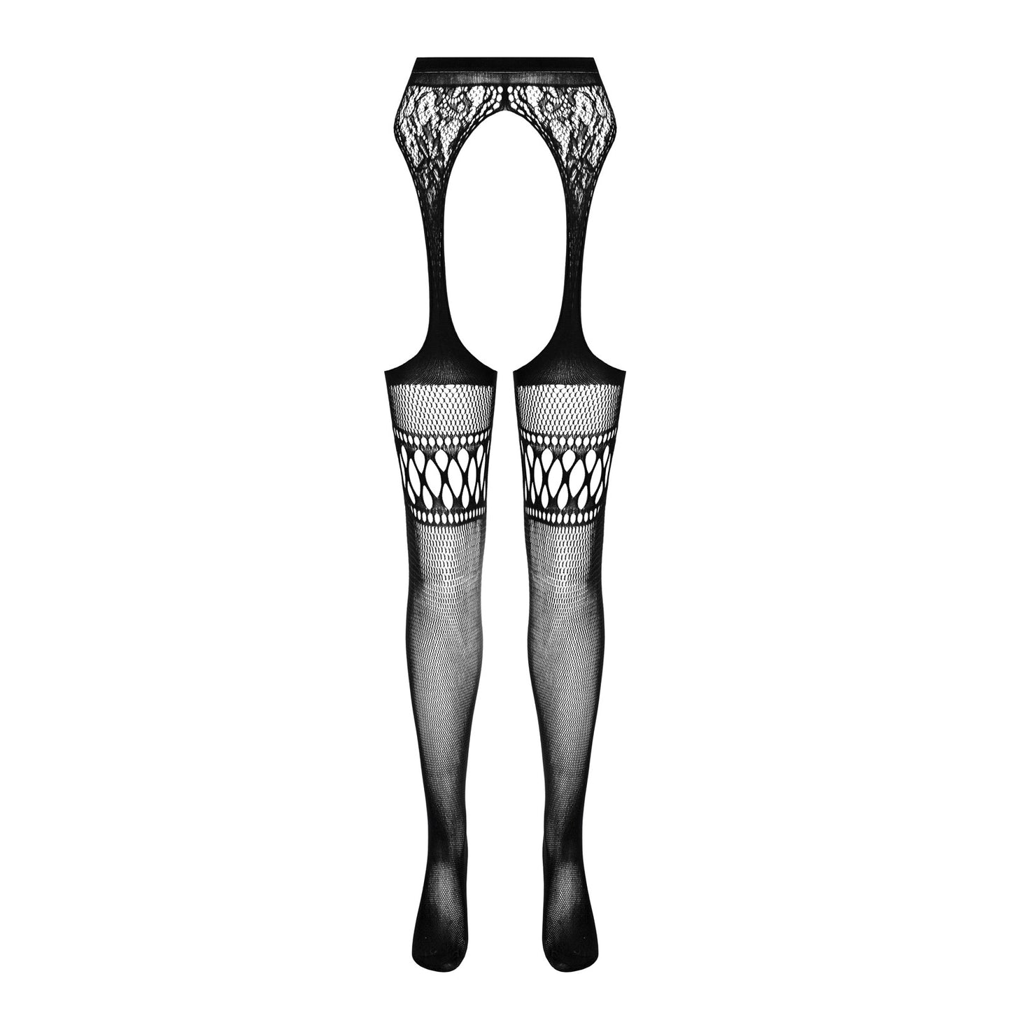 PASSION EROTIC LINE STOCKINGS S026 WHITE