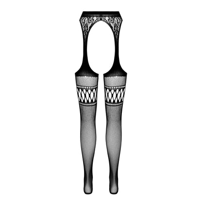PASSION EROTIC LINE STOCKINGS S026 WHITE