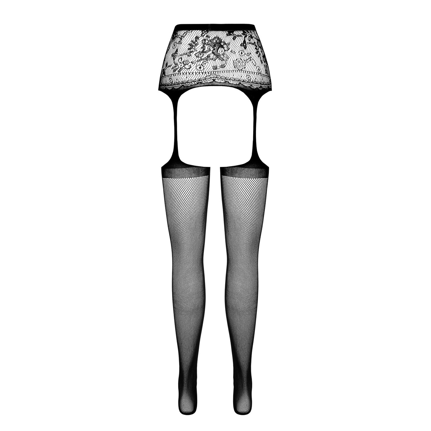 PASSION EROTIC LINE STOCKINGS S028 RED