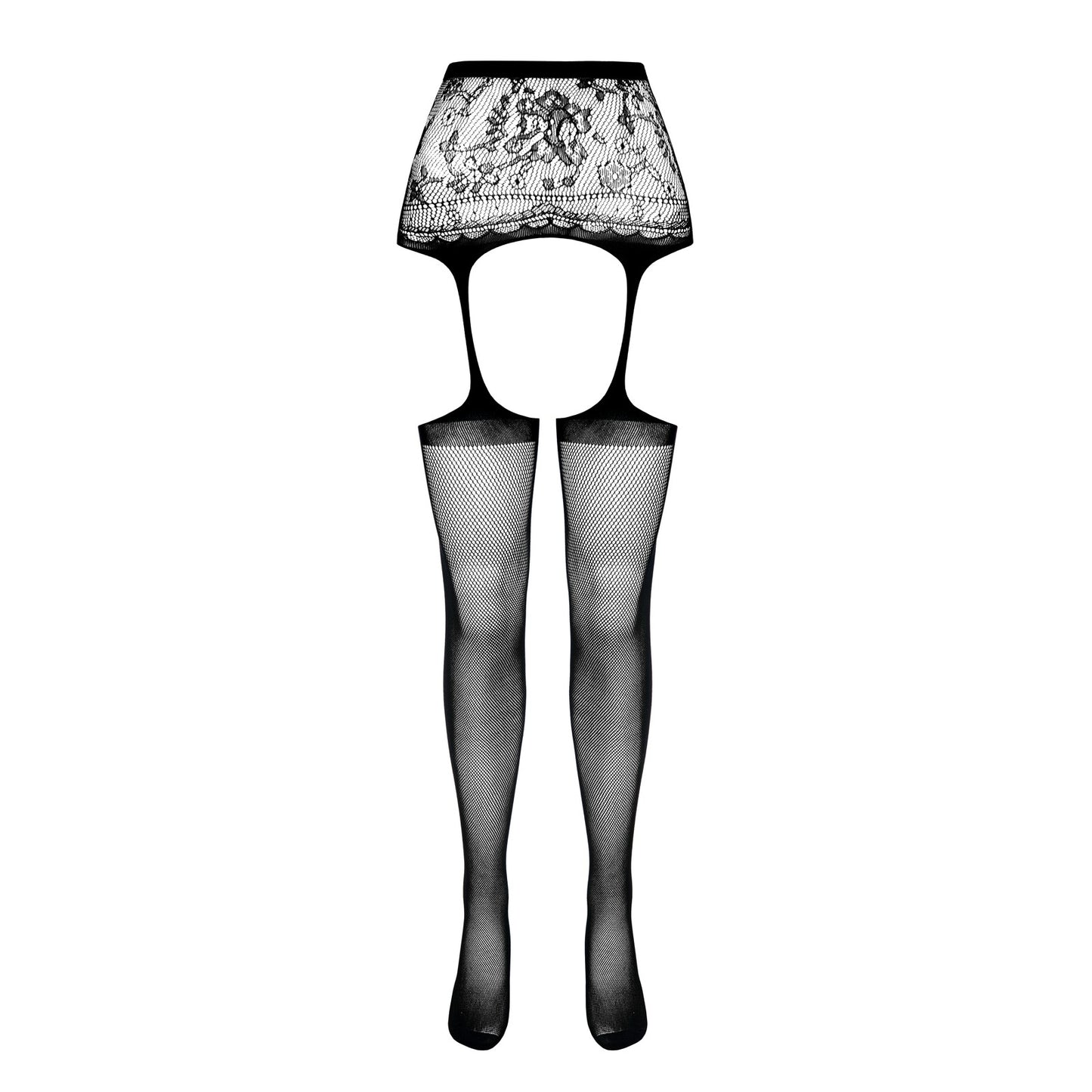 PASSION EROTIC LINE STOCKINGS S028 WHITE