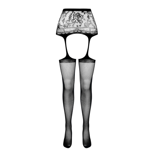 PASSION EROTIC LINE STOCKINGS S028 WHITE