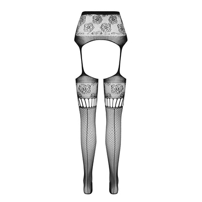 PASSION EROTIC LINE STOCKINGS S030 BLACK