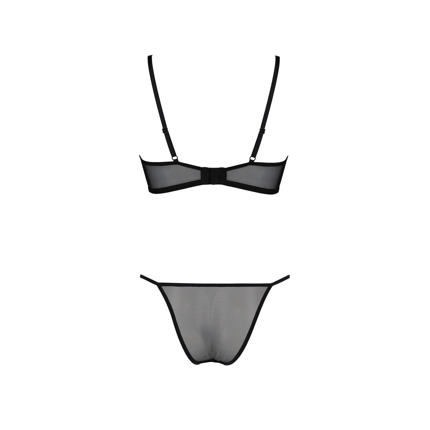 ECO COLLECTION SELAGINELLA BIKINI 2 PIECE SET BLACK