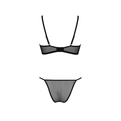 ECO COLLECTION SELAGINELLA BIKINI 2 PIECE SET BLACK