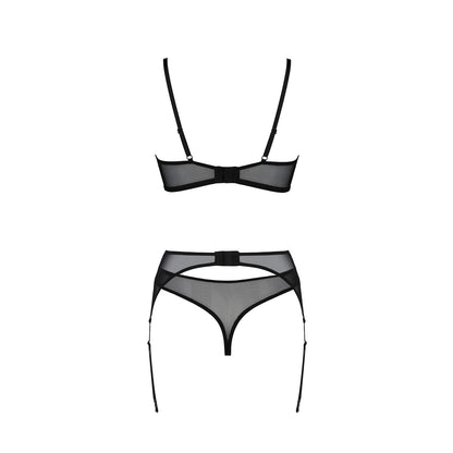 PASSION ECO COLLECTION SELAGINELLA 3 PIECE SET BLACK