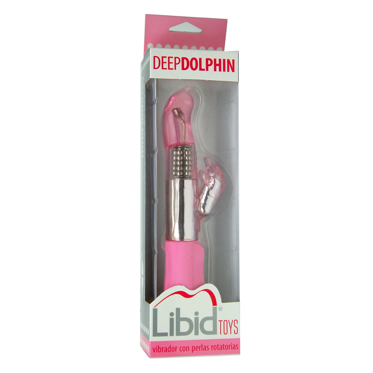 LIBID TOYS DEEP DOLPHIN VIBRATOR PINK
