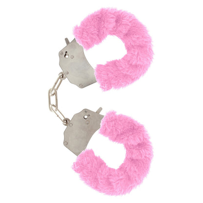 TOYJOY FURRY FUN CUFFS PINK PLUSH