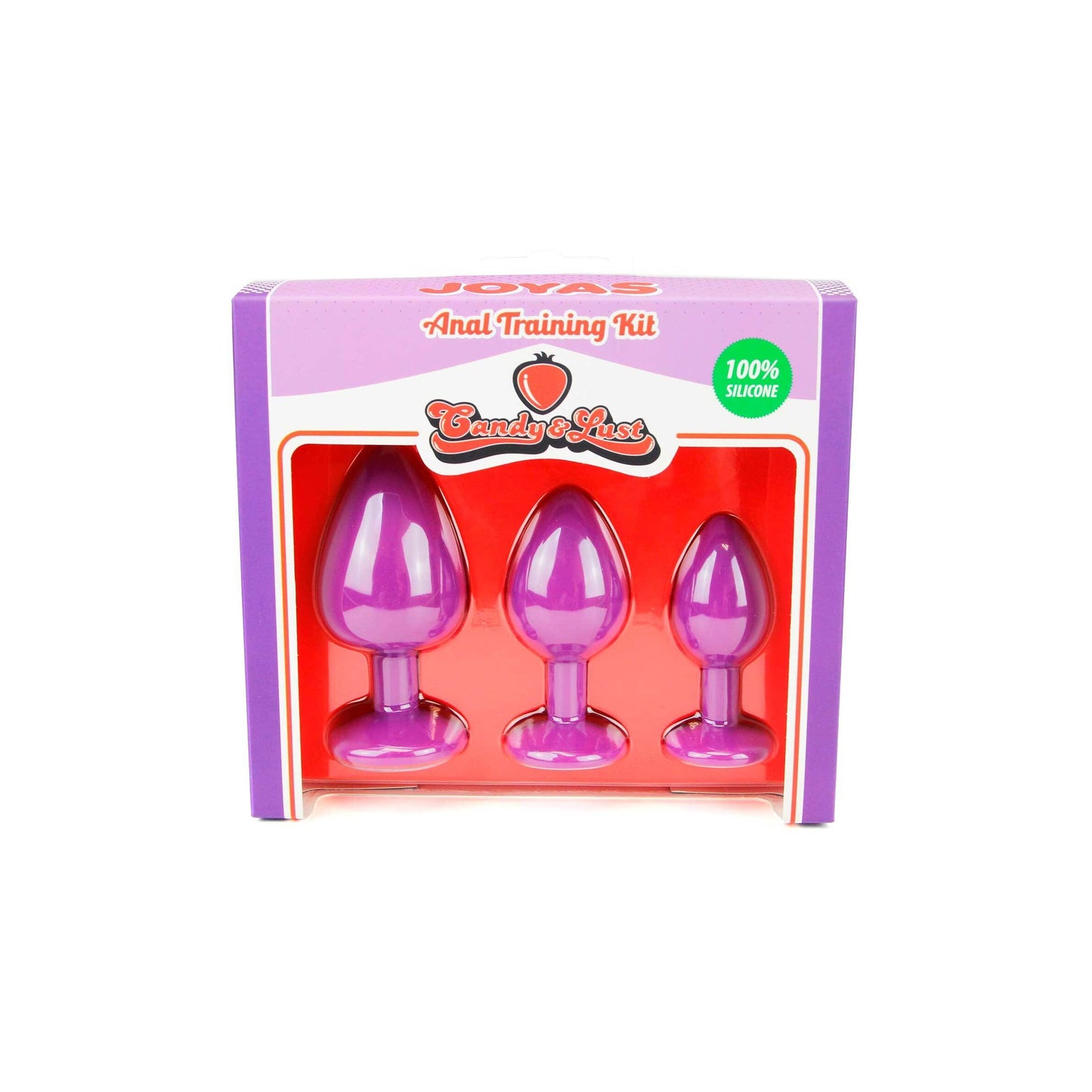 CANDY LUST ANAL TRAINING JEWEL SET PURPLE