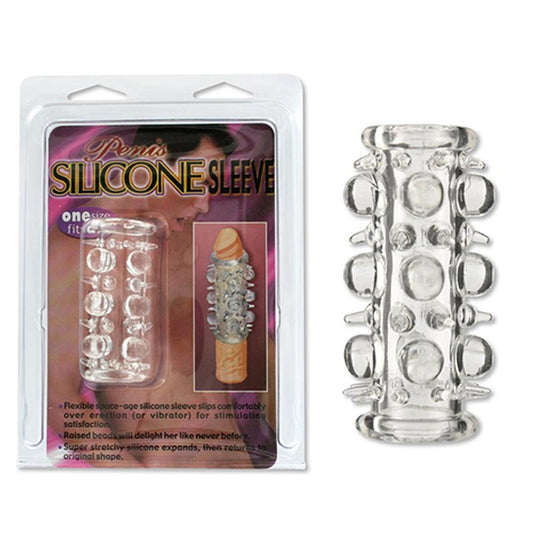 SEVEN CREATIONS PENIS SILICONE SLEEVE CLEAR