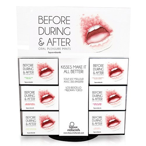 BEFORE, DURING & AFTER DISPLAY