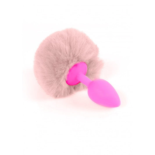 BOSS SERIES EXCLUSIVITY ANAL PLUG BUNNY TAIL PINK
