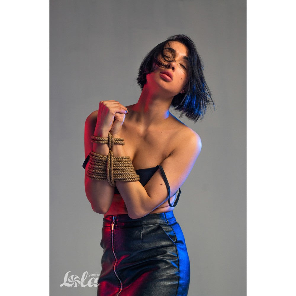 LOLA GAMES PARTY HARD BELOVED 5 METERS BROWN ROPE