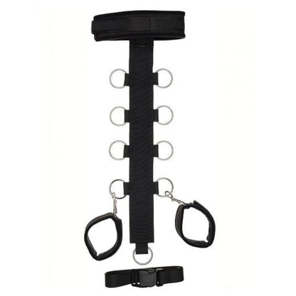 ARGUS TOYS ARGUS FETISH T SHAPE COLLAR AND WIRST RESTRAIN