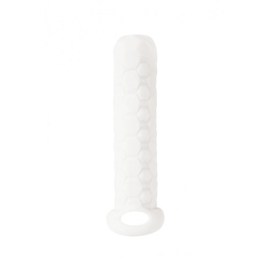 LOLA GAMES HOMME LONG PENIS SLEEVE WHITE 11 9-12CM