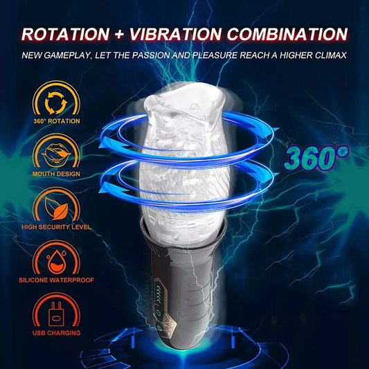 FUNNY MEE SPINNING MACHINE ROTATING MASTURBADOR CUP V 2.0