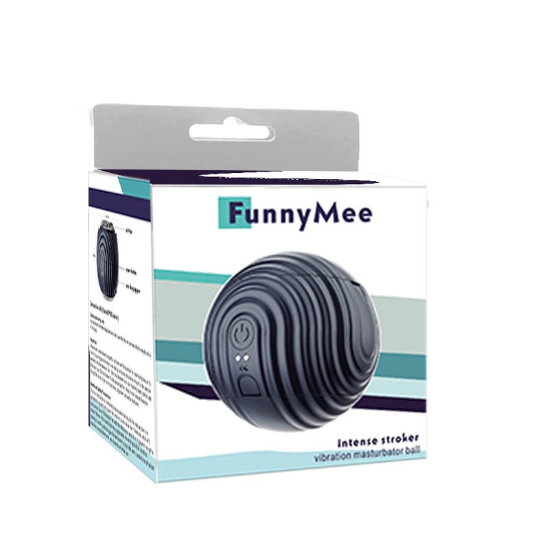 FUNNY MEE INTENSE STROKER VIBRATION MASTUBATOR BALL