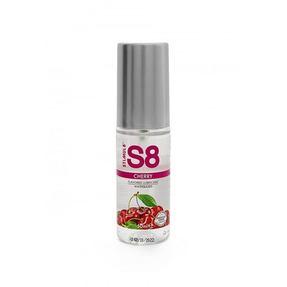 STIMUL8 S8 WATER-BASED FLAVOURED LUBE CHERRY 50ML