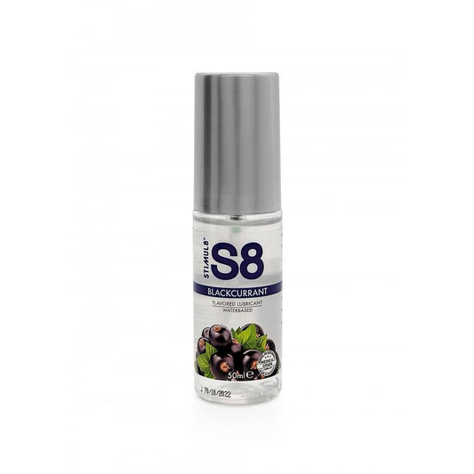 STIMUL8 S8 WATER-BASED FLAVOURED LUBE BLACKCURRANT 50ML