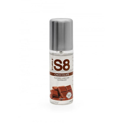 STIMUL8 S8 WATER-BASED FLAVOURED LUBE CHOCOLATE 125ML