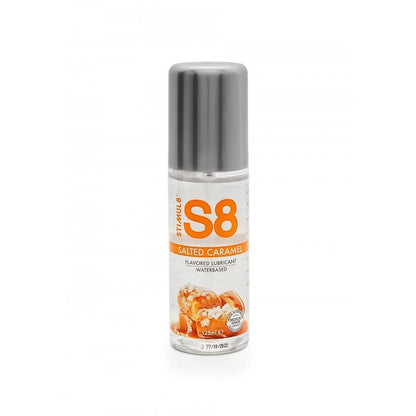 STIMUL8 S8 WATER-BASED FLAVOURED LUBE SALTED CARAMEL 125ML