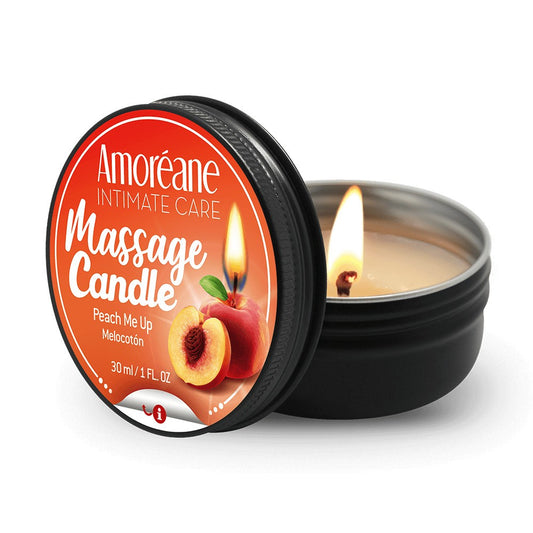 AMORÉANE INTIMATE CARE MASSAGE CANDLE PEACH ME UP 30GR