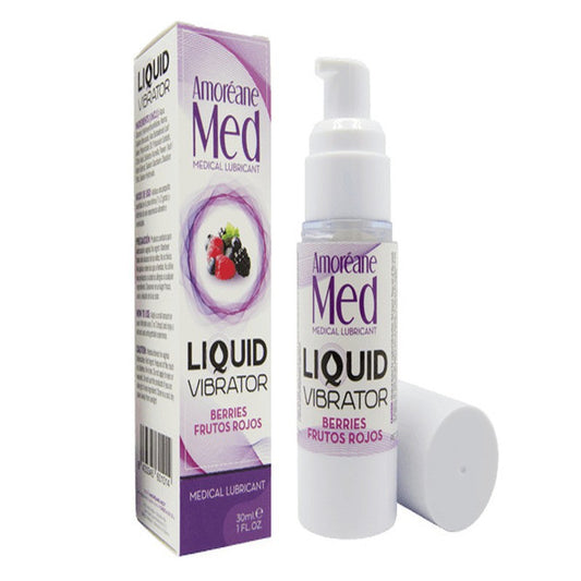 AMORÉANE INTIMATE CARE AMORÉANE MED LIQUID VIBRATOR BERRIES 30 ML