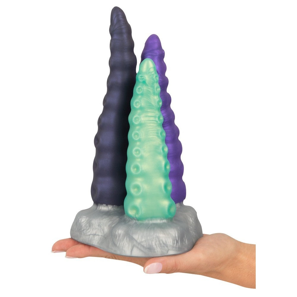 BEASTY COCKS TRIPLE TENTACLE DILDO