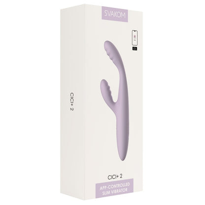 SVAKOM CICI+ 2 VIBRATOR VIOLET