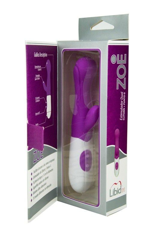 LIBID TOYS ZOE VIBRATOR PURPLE