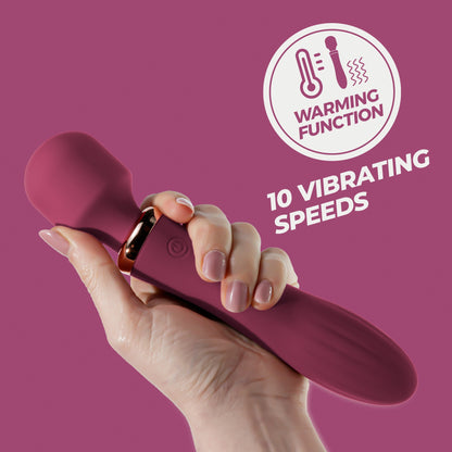 DUAL MASSAGE WAND JINX RED WINE MASSAGE