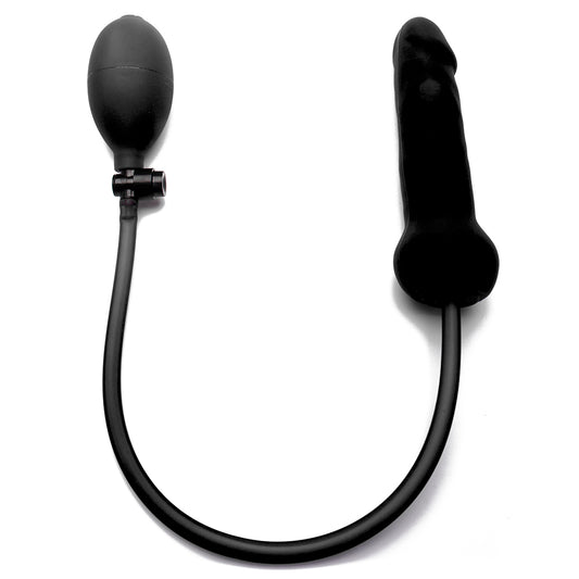INSUFLÁVEL DONG DE SILICONE BLACK