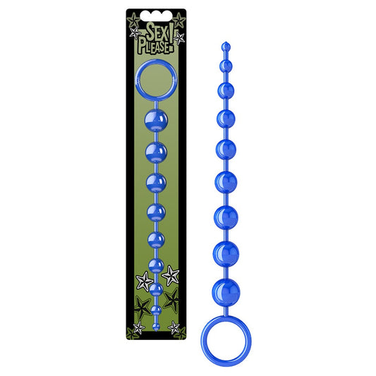 SEXY BEADS 9 ANAL BEADS BLUE