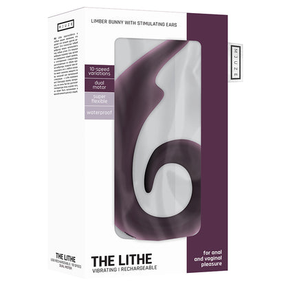 THE LITHE RECHARGEABLE VIBRATOR PURPLE