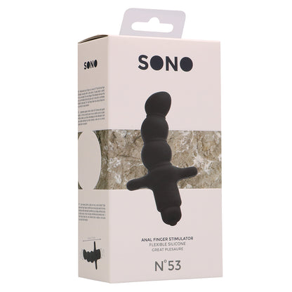 SONO ANAL FINGER STIMULATOR Nº53 BLACK