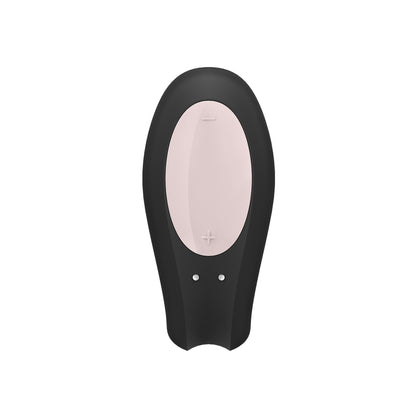 SATISFYER DOUBLE JOY VIBRATOR WITH APP BLACK