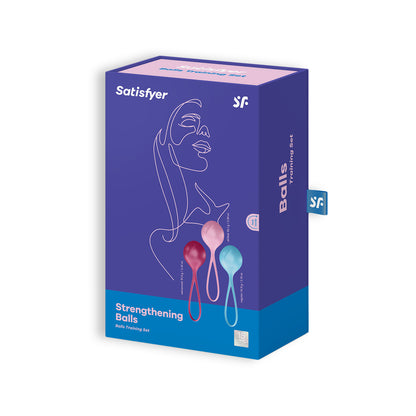 STRENGTHENING BALLS 3 PIECE SET COLOURED