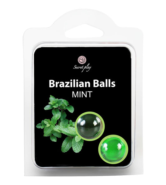 KISSABLE LUBRICANT BALLS MINT FLAVOUR 2 x 4GR