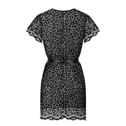 OBSESSIVE GIULLY PEIGNOIR BLACK