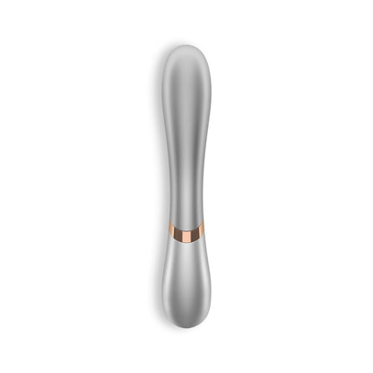 SATISFYER HOT LOVER VIBRATOR WITH APP SILVER - CHAMPAGNE