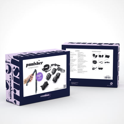 CRUSHIOUS PUNISHER 8 PIECE BONDAGE KIT