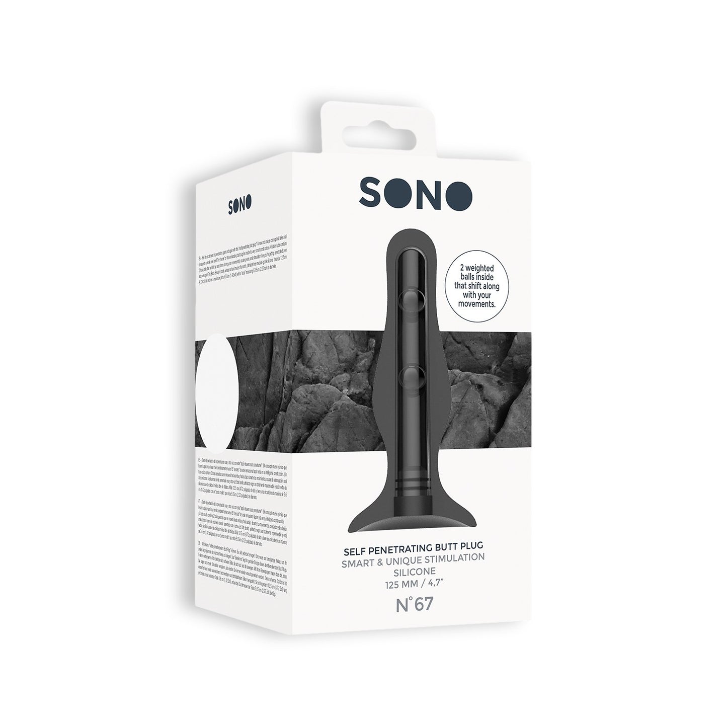NO. 67 SELF PENETRATING BUTT PLUG