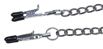 FETISH COLLECTION CHAIN WITH NIPPLE AND CLITORIS CLAMPS