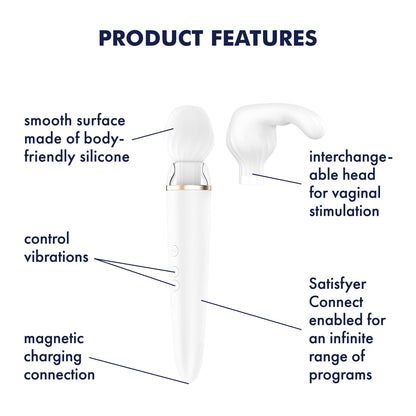 DOUBLE WAND-ER MASSAGER WITH APP