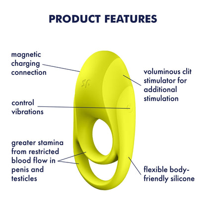 SATISFYER SPECTACULAR DUO VIBRATING RING