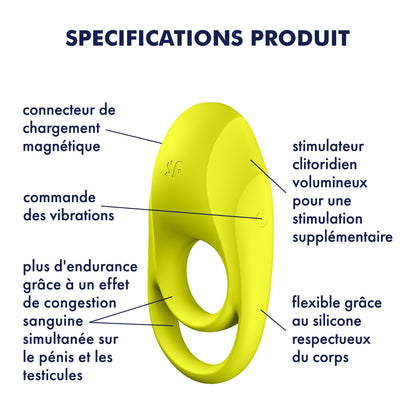 SATISFYER SPECTACULAR DUO VIBRATING RING