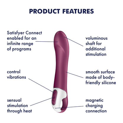 SATISFYER BIG HEAT WITH APP