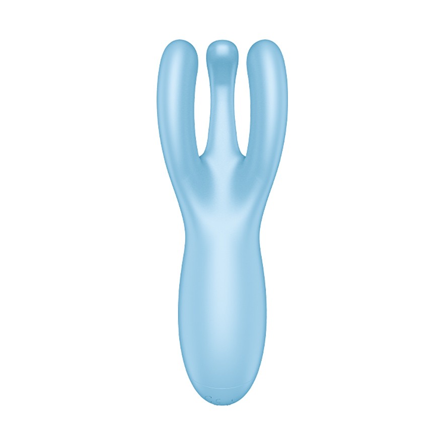 SATISFYER THREESOME 4 VIBRATOR WITH APP BLUE