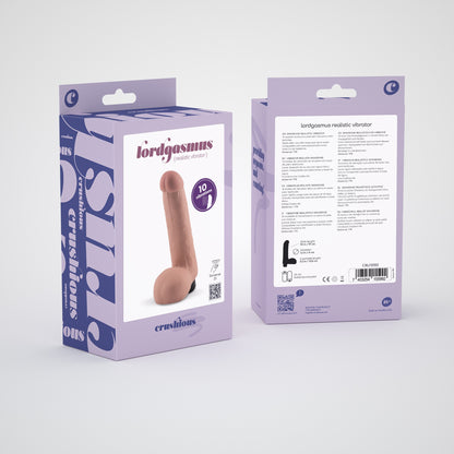 CRUSHIOUS LORDGASMUS REALISTIC VIBRATOR