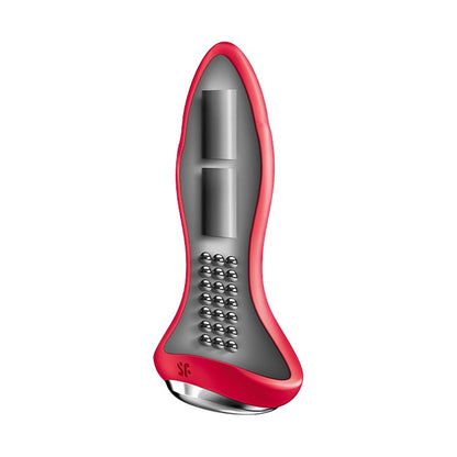 ROTATOR PLUG 1+ VIBRATING PLUG WITH APP RED